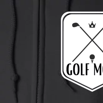 Golf Mom Golf Player Gift For Mother's Day Full Zip Hoodie