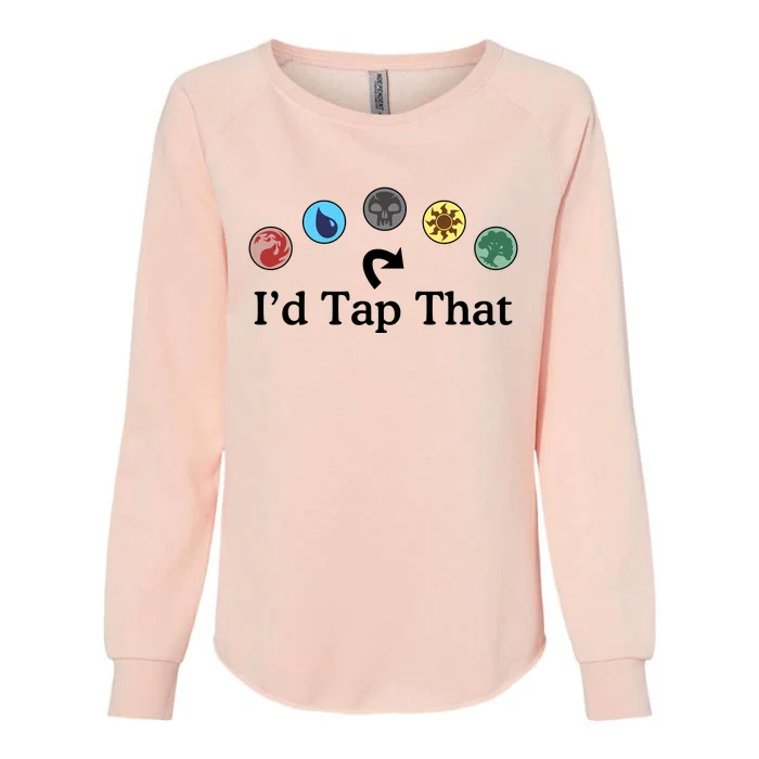 Gathering Magic Guild For Magic Lover Id Tap That Womens California Wash Sweatshirt