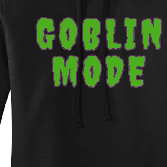 Goblin Mode Women's Pullover Hoodie