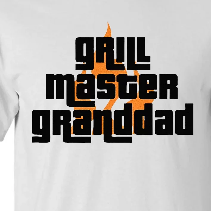 Grill Master Grilling Granddad Grandfather Grandpa BBQ Tall T-Shirt