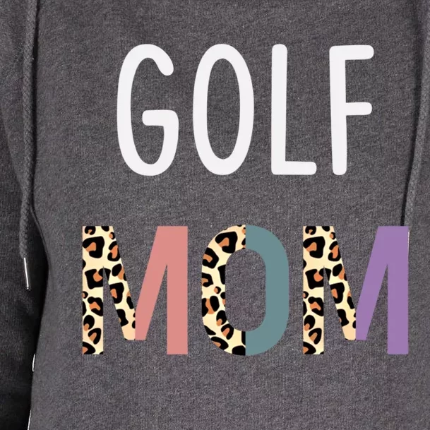 Golf Mom Golfer Gift Funny Golf Great Gift Womens Funnel Neck Pullover Hood