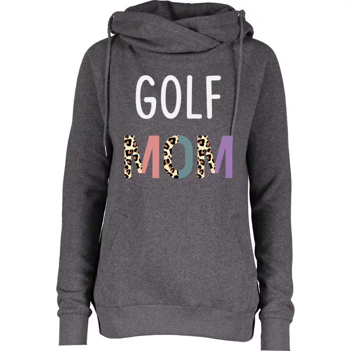 Golf Mom Golfer Gift Funny Golf Great Gift Womens Funnel Neck Pullover Hood