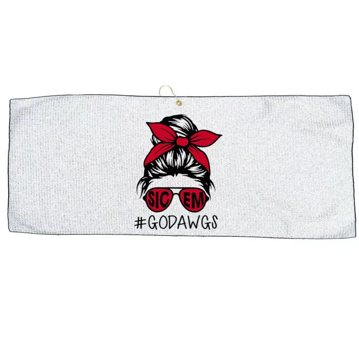 Georgia Moms Georgia Lover Outfit, GA Large Microfiber Waffle Golf Towel