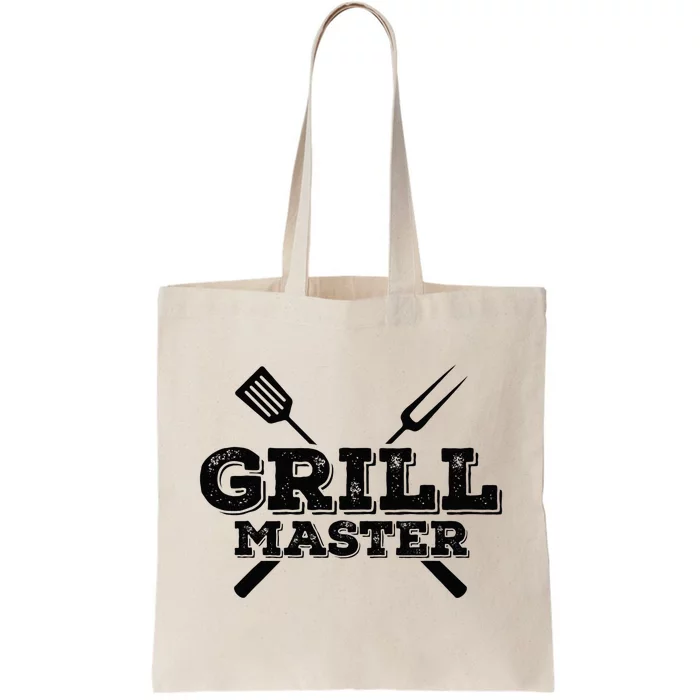 Grill Master Grilling Barbecue BBQ Smoker Graphic Tee Tote Bag