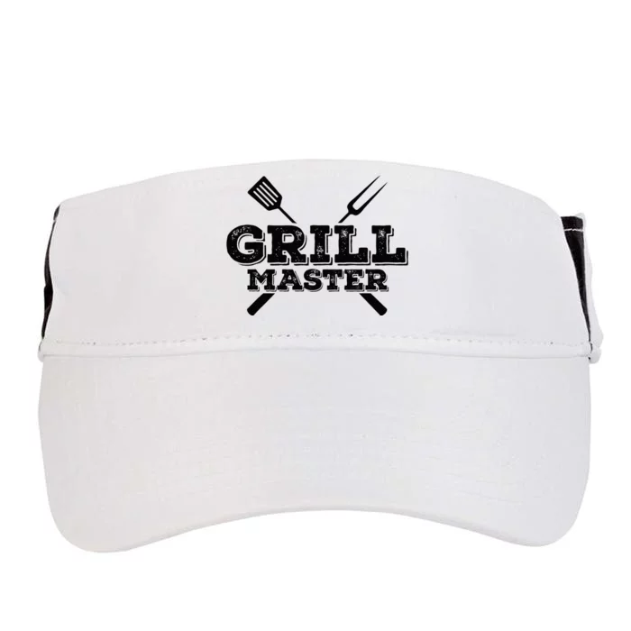 Grill Master Grilling Barbecue BBQ Smoker Graphic Tee Adult Drive Performance Visor