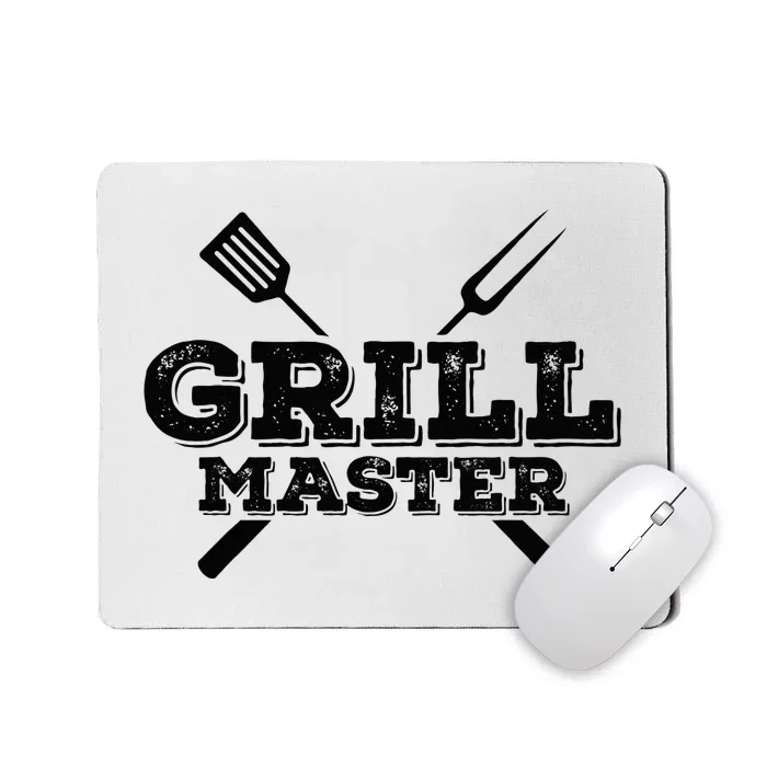 Grill Master Grilling Barbecue BBQ Smoker Graphic Tee Mousepad