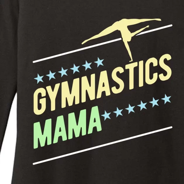 Gymnastics Mama Gymnast Gymnastics Mom Gift Womens CVC Long Sleeve Shirt