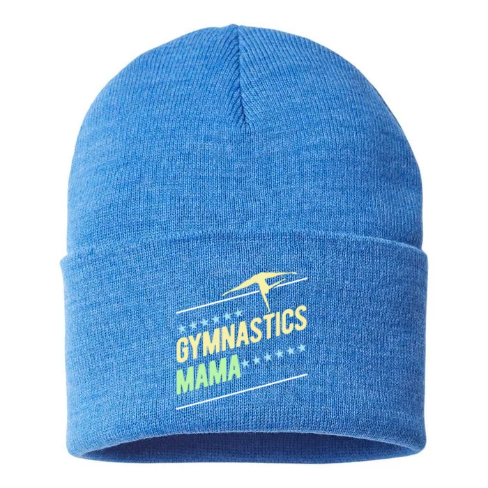 Gymnastics Mama Gymnast Gymnastics Mom Gift Sustainable Knit Beanie