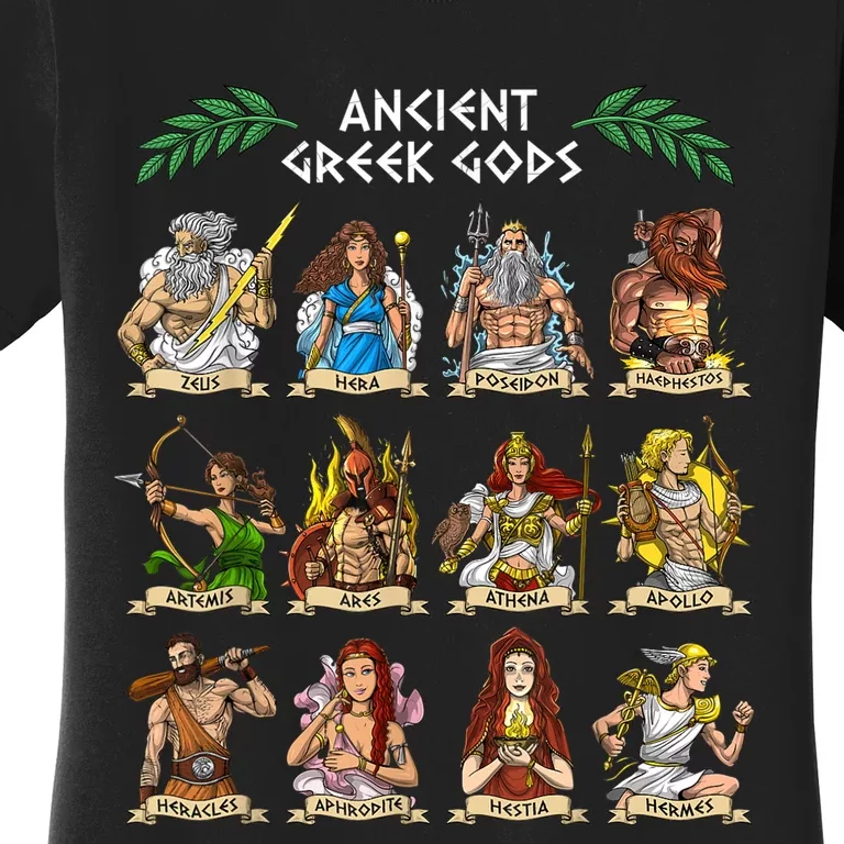 Greek Mythology Gods Ancient Greece Women's T-Shirt