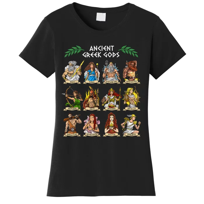 Greek Mythology Gods Ancient Greece Women's T-Shirt