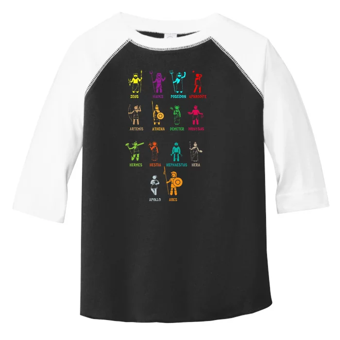 Greek Mythology Gods Gods Of Greece Toddler Fine Jersey T-Shirt