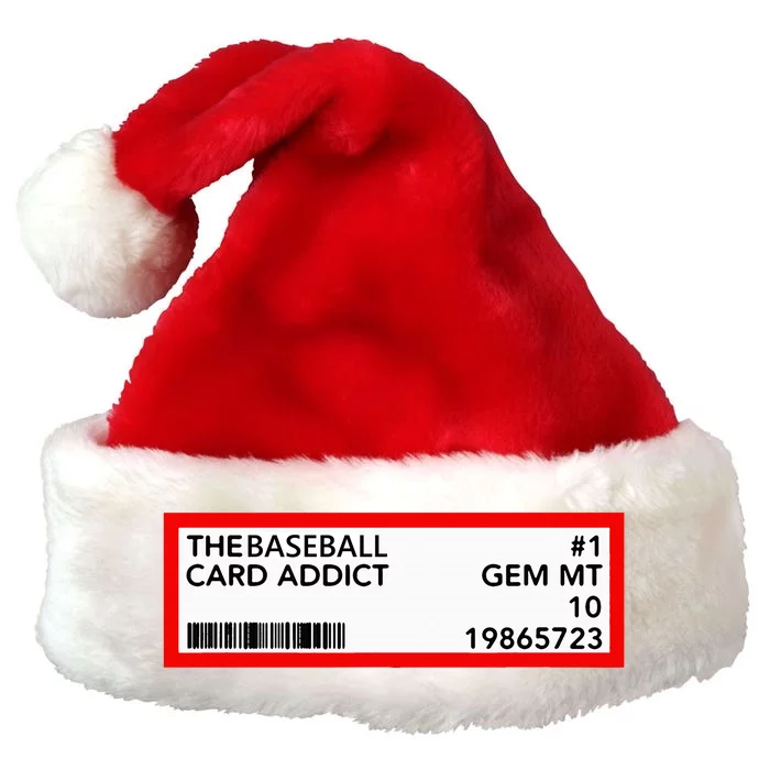 Gem Mint Graded Baseball Card Addict Grade Premium Christmas Santa Hat