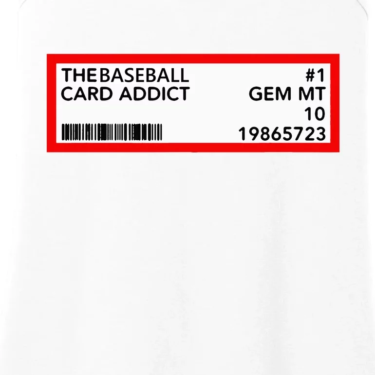 Gem Mint Graded Baseball Card Addict Grade Ladies Essential Tank