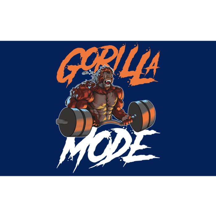 Gorilla Mode Gym Beast Workout Weights Lifting Power Gift Bumper Sticker