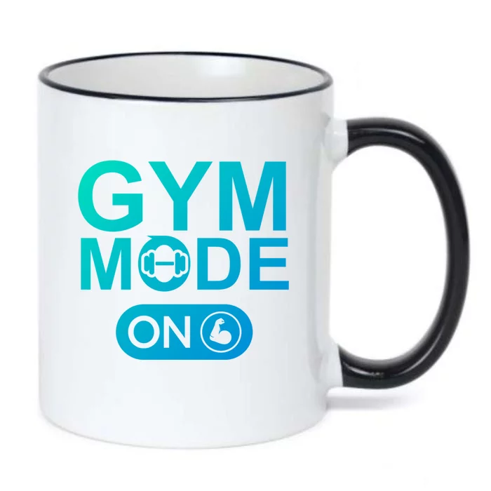 Gym Mode Gift That Says Gym Mode On Beast Gym Mode Gift Black Color Changing Mug