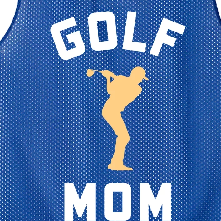 Golf Mom Gift Mesh Reversible Basketball Jersey Tank