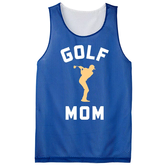 Golf Mom Gift Mesh Reversible Basketball Jersey Tank