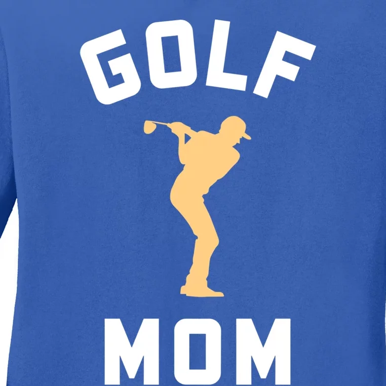 Golf Mom Gift Ladies Long Sleeve Shirt