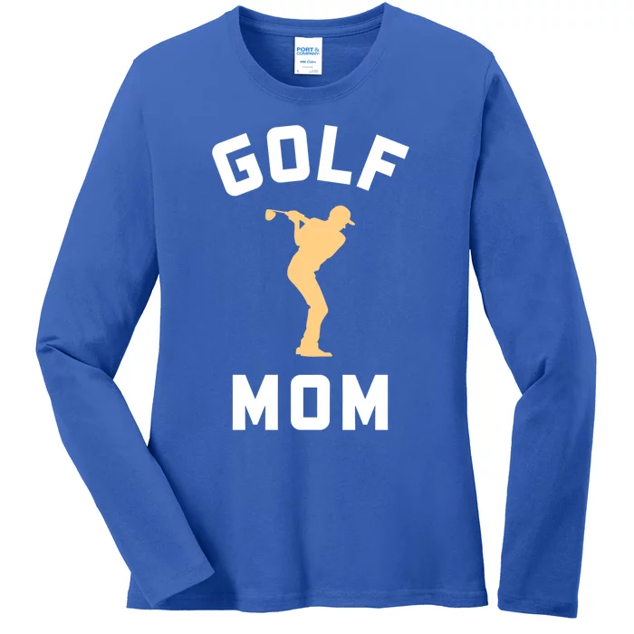 Golf Mom Gift Ladies Long Sleeve Shirt