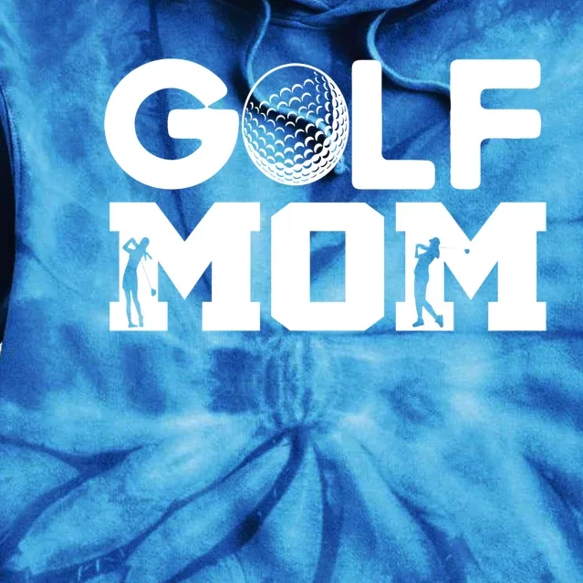 Golf Mom Gift Tie Dye Hoodie