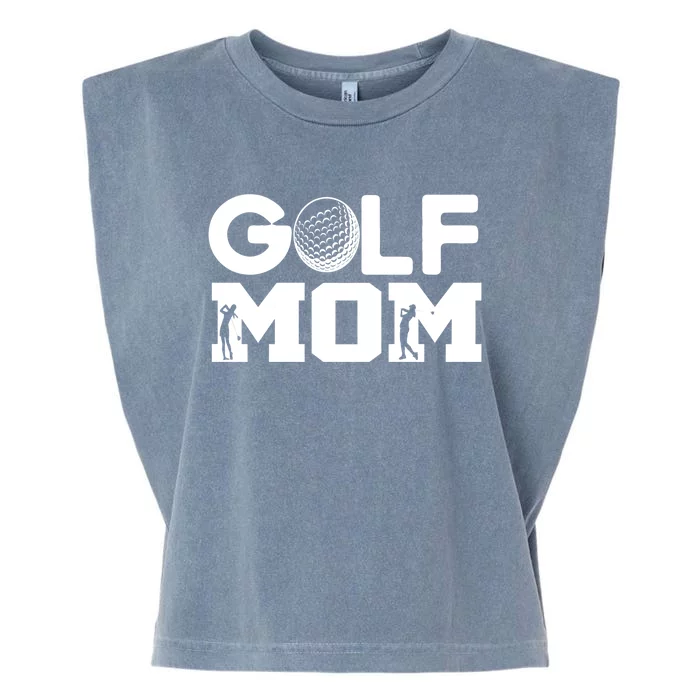 Golf Mom Gift Garment-Dyed Women's Muscle Tee