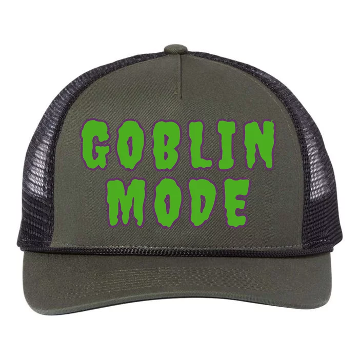 Goblin Mode Retro Rope Trucker Hat Cap