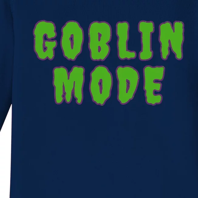 Goblin Mode Baby Long Sleeve Bodysuit