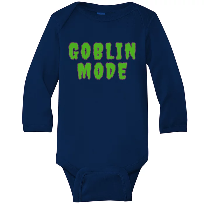 Goblin Mode Baby Long Sleeve Bodysuit