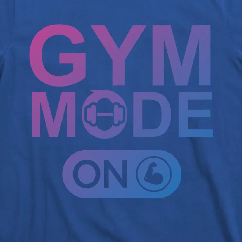 Gym Mode Gift That Says Gym Mode On Beast Gym Mode Gift T-Shirt