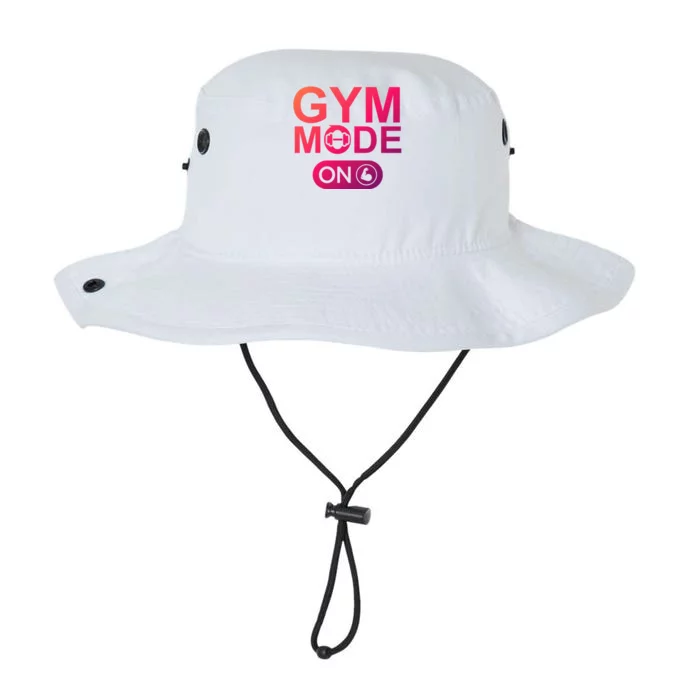 Gym Mode Gift That Says Gym Mode On Beast Gym Mode Gift Legacy Cool Fit Booney Bucket Hat