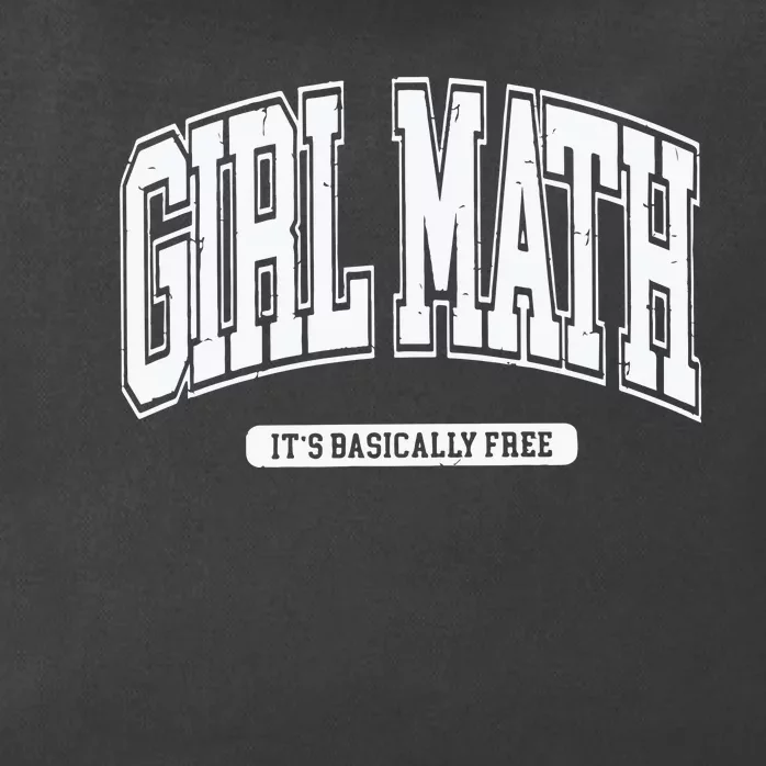 Girl Math Zip Tote Bag