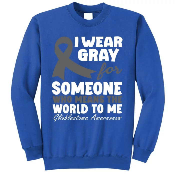 Glioblastoma Multiforme Gbm Advocate Astrocytoma Brain Tumor Cool Gift Tall Sweatshirt