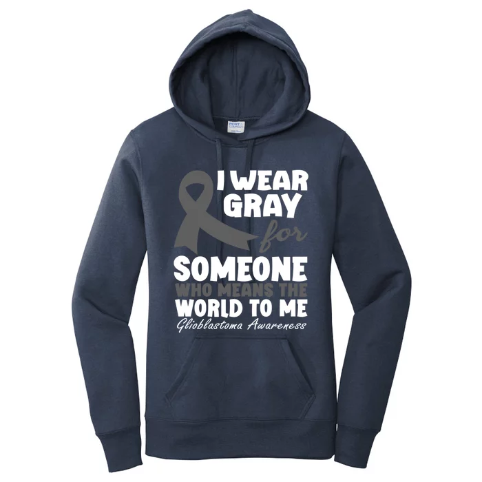 Glioblastoma Multiforme Gbm Advocate Astrocytoma Brain Tumor Cool Gift Women's Pullover Hoodie