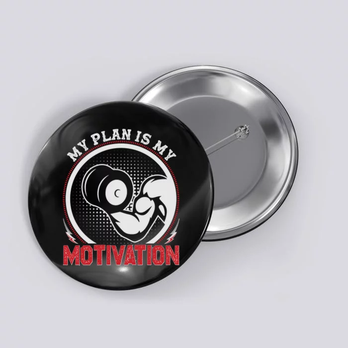 Gym Motivation Graphic Button