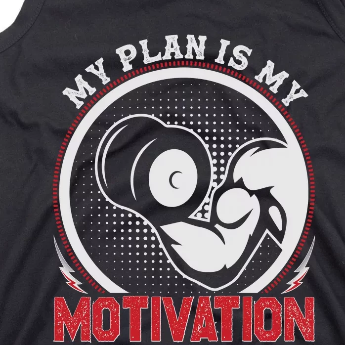 Gym Motivation Graphic Tank Top