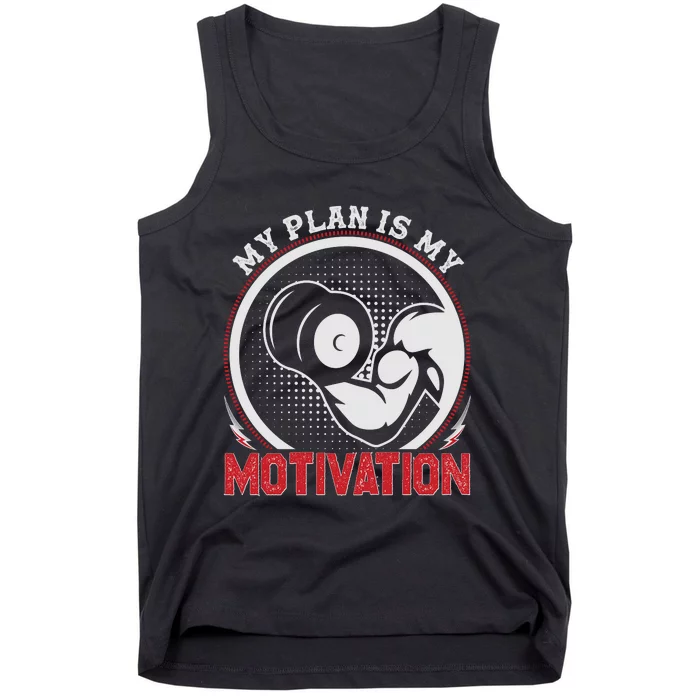 Gym Motivation Graphic Tank Top