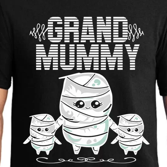 Grand Mummy Grandma Halloween Costume Funny Nana Spooky Cute Gift Pajama Set