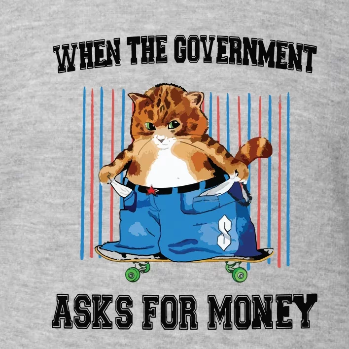 Gov Money Toddler Sweatshirt