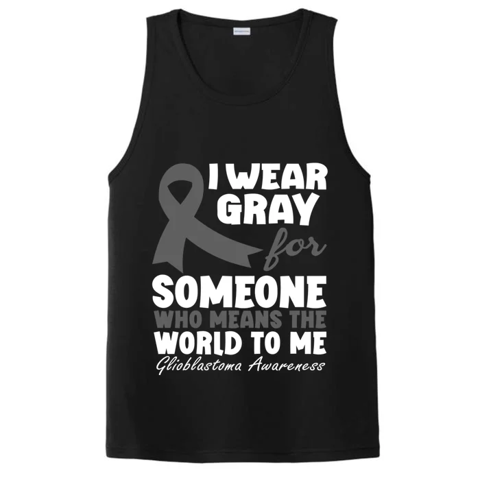 Glioblastoma Multiforme Gbm Advocate Astrocytoma Brain Tumor Gift Performance Tank