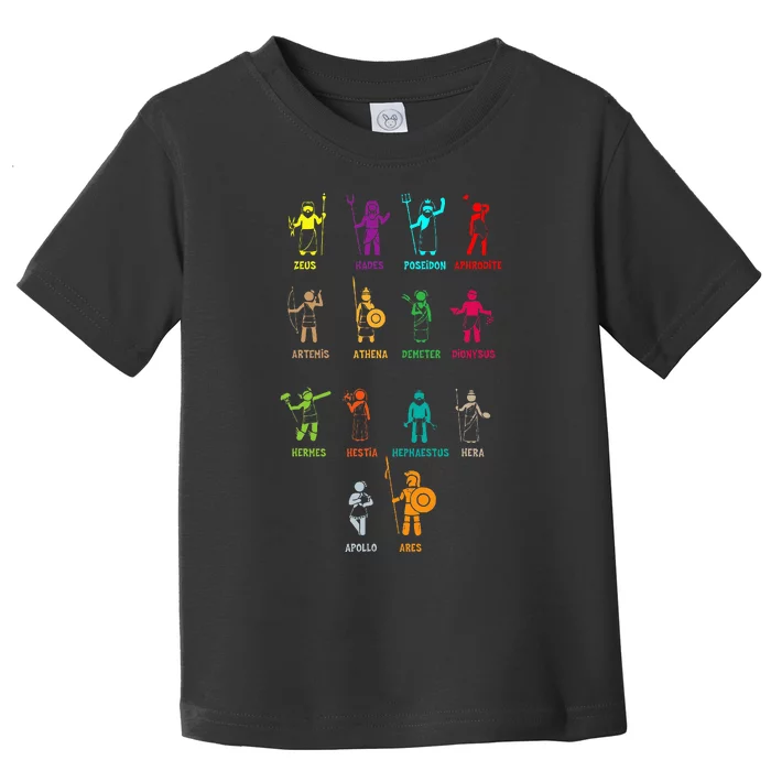 Greek Mythology Gods Gods Of Greece Toddler T-Shirt