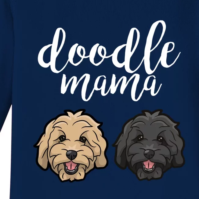 Goldendoodle Mama Gift Doodle Mama Cute Dog Gift Cute Gift Baby Long Sleeve Bodysuit