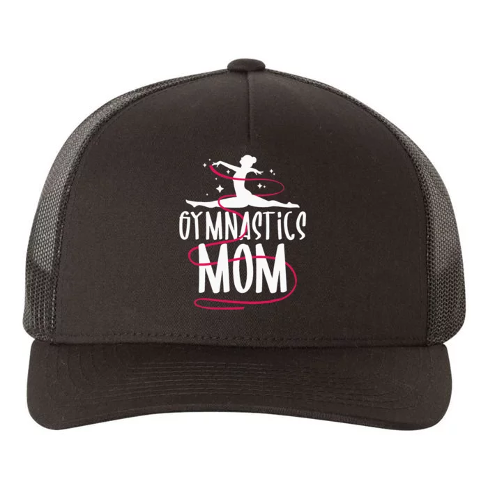 Gymnastics Mom Gymnast Acrobatic Aerobic Cheerleading Yupoong Adult 5-Panel Trucker Hat