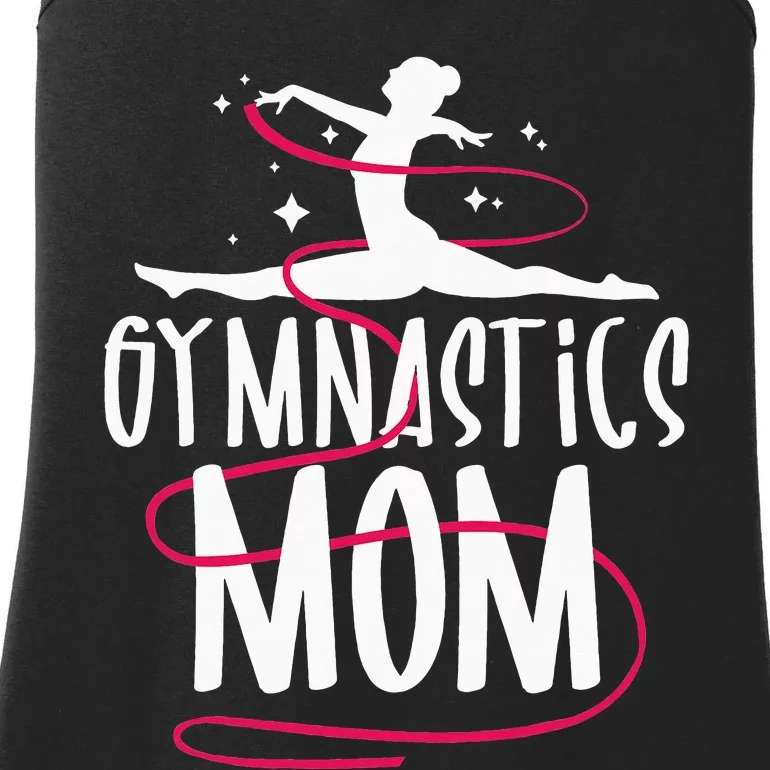 Gymnastics Mom Gymnast Acrobatic Aerobic Cheerleading Ladies Essential Tank