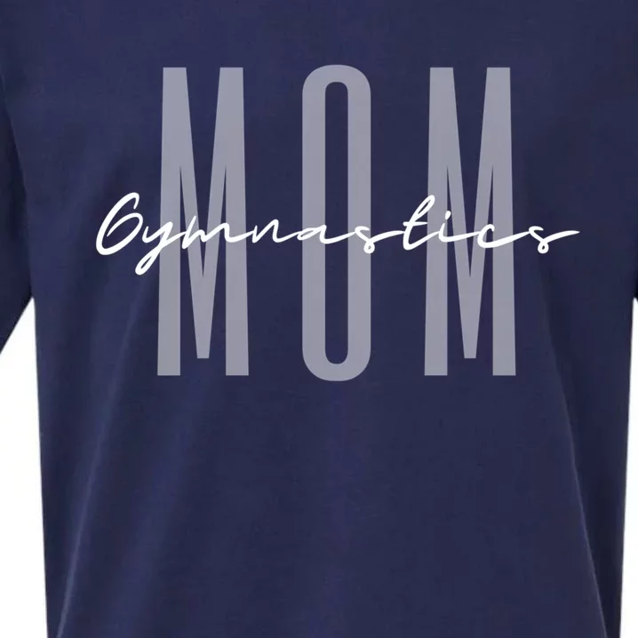 Gymnastics Mom Gymnastics Mama Gymnast Parent Cute Gift Sueded Cloud Jersey T-Shirt