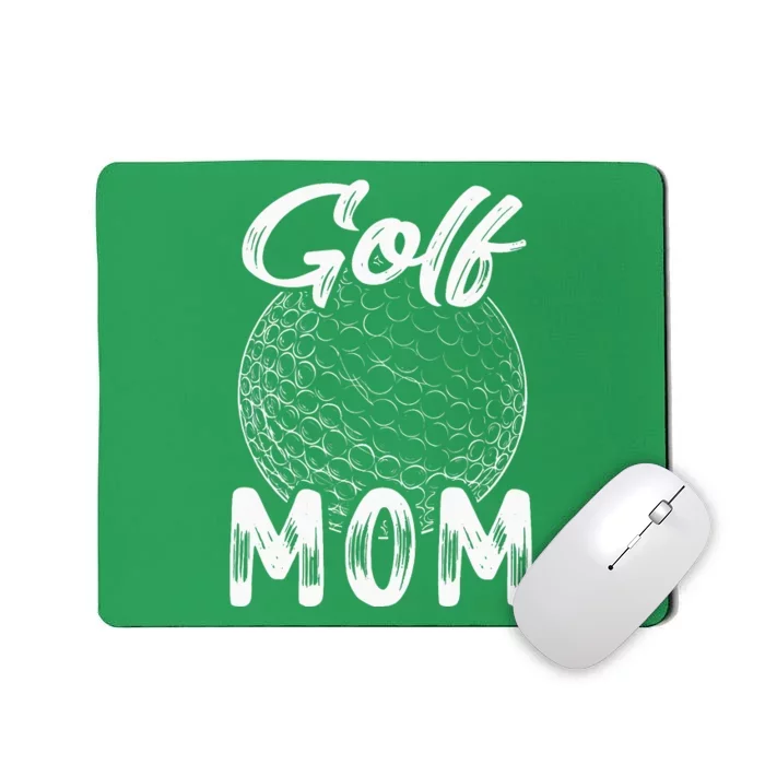 Golf Mom Golfer Golf Ball Player Family Matching Set Mousepad