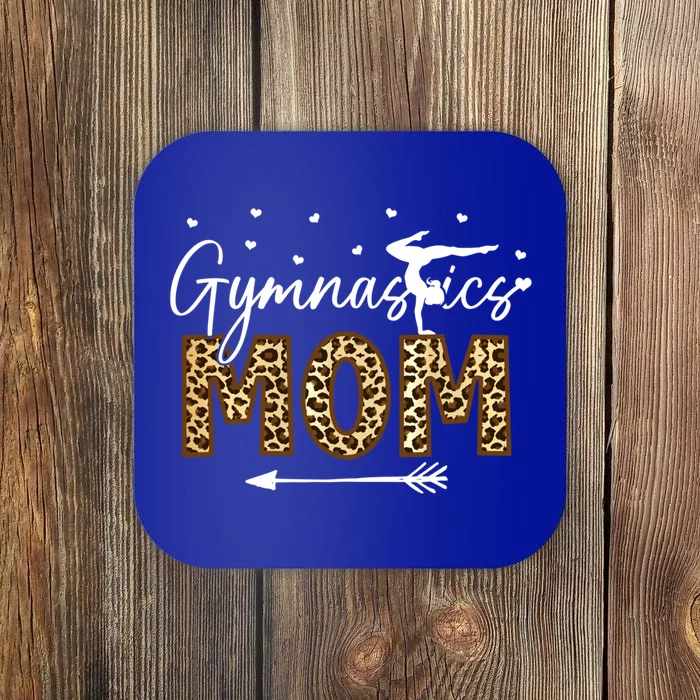 Gymnastic Mom Gift Leopard Gymnastics Mother Gymnast Great Gift Coaster