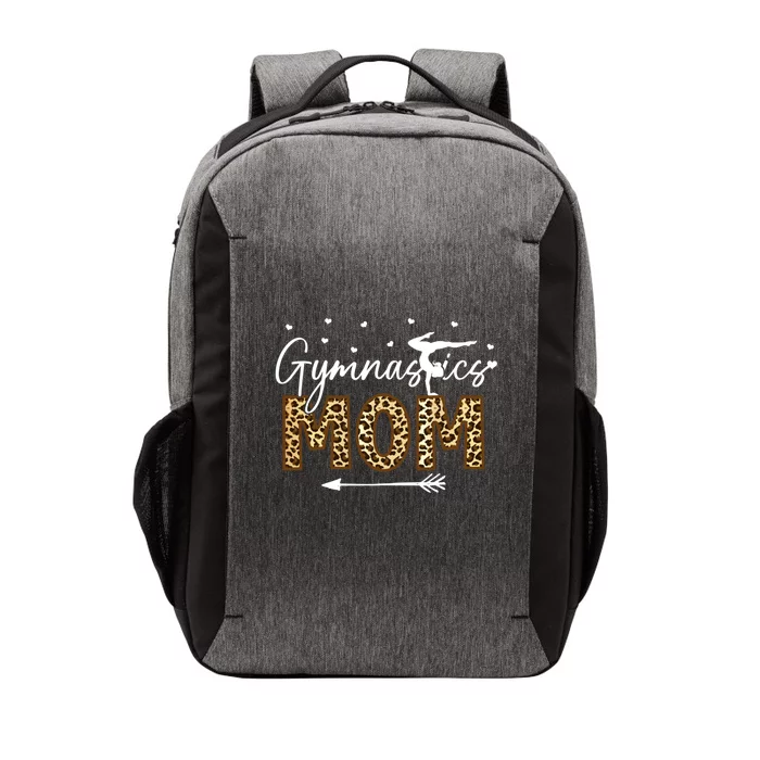 Gymnastic Mom Gift Leopard Gymnastics Mother Gymnast Great Gift Vector Backpack