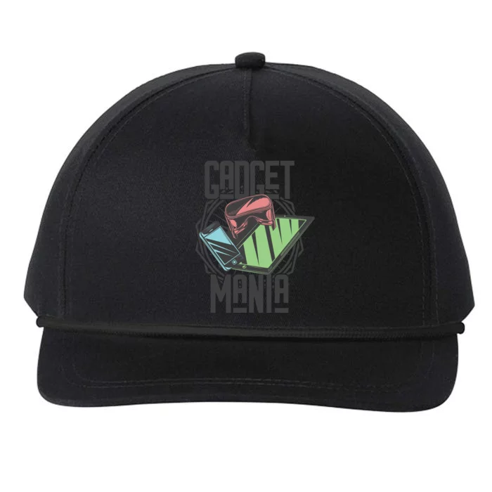 Gadget Mania Snapback Five-Panel Rope Hat