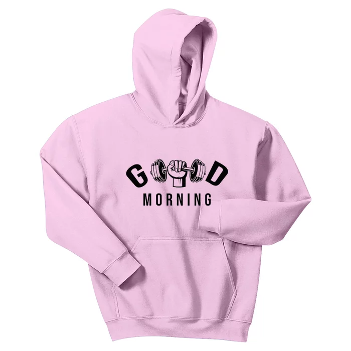 Good Morning Gym Kids Hoodie