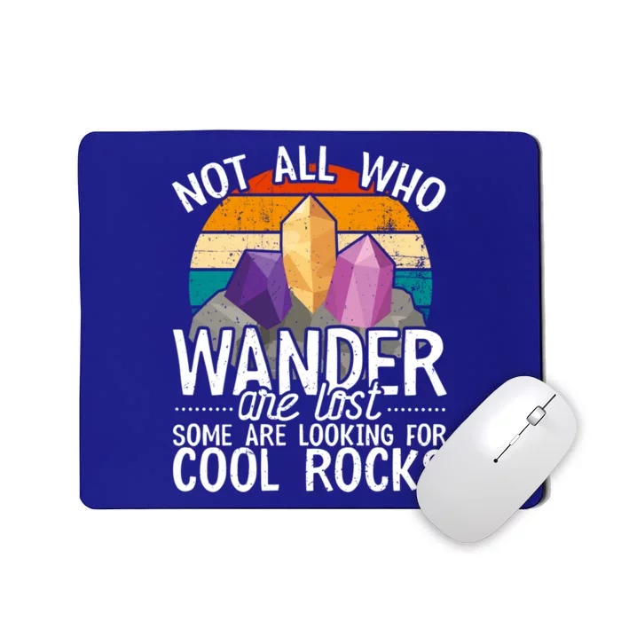 Geology Meaningful Gift Rock Collector Tee Geologisgift Stone Gift Mousepad